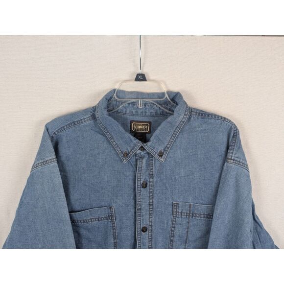 C.E. Schmidt Workwear Button Down Shirt Men's Size 2XLT - Picture 2 of 14